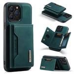Apple iPhone 14 Pro Max DG.Ming Magnetic Wallet Case Green