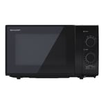 Sharp 20L 700W Solo Microwave Oven - Black YCGS01UB