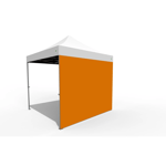 O.B. WIIK Vegg, tett - orange for 3 x 3m pop-up telt (1 side)