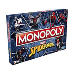 Monopoly: Spiderman Board Game - Play as an Arachnid Hero - Fun Game for Kids Ages 8 [Spanish]