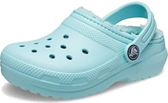 Crocs Classic Lined Clog K, Pure Water, 13 UK Child
