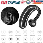 Wireless Earpiece Bluetooth Phone HandsFree Iphone Headset Mobile Samsung Black