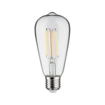 Paulmann 50395 Lampe LED SmartHome ZigBee ST64 à Filament TunableWhite Ampoule 7 watts gradable Ampoule Clair Lumière efficace dorée à blanc lumière du jour 2200-6500 K E27