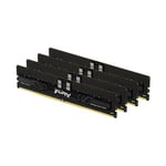 Kingston FURY Renegade Pro XMP 64GB 6800MT/s DDR5 ECC Reg CL34 DIMM (Kit of 4) Memory Overclockable ECC registered DIMM- KF568R34RBK4-64