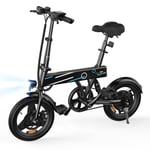 iScooter EB1 Elcykel 500W Motor 36V 7.8Ah Batteri 40km Max Räckvidd 14 Tums Hopfällbar Elcykel