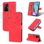 Xiaomi 11T Pro - Stilrent Elegant Plånboksfodral Röd