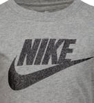 Nike T-shirt - Futura - Dark Grey Heather - 4 år (104) - Nike T-shirt