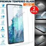 2 Pack Genuine TEMPERED GLASS Screen Protector for Samsung Galaxy S20 FE / FE 5G