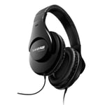 Shure SRH240A Wired Over-Ear Headphones - Black Professional Quality for Home Recording & Everyday Listening - 40mm Neodymium Dynamic Drivers for Full Bass and Detailed Highs - Threaded 1/4 (6.3 mm) Nickel-Plated Adapter
