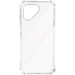 Coque - AVIZAR - Fairphone 5 - Mjuk Silikon - Transparent - Classic Bump Vit