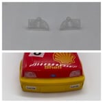 GP33 - Greenhills Headlamp Lens Pair for Scalextric Ford Fiesta XR2i - 1.32 Scal