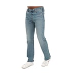 Levi's Mens Levis 501 Original Ironwood Jeans in Denim - Blue Cotton - Size 30R