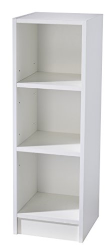 Bibliothèque En Métal Empilable 182 Cm - Structure Modulaire à Assembler, étagères Ouvertes - Noir Ou Blanc