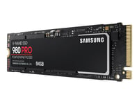 Samsung 980 PRO MZ-V8P500BW - SSD - chiffré - 500 Go - interne - M.2 2280 - PCIe 4.0 x4 (NVMe) - mémoire tampon : 512 Mo - AES 256 bits - TCG Opal Encryption - pour Intel Next Unit of Computing...