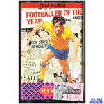 FOOTBALLER OF THE YEAR C64 TAPE
