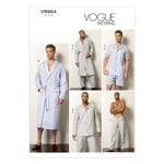 Vogue 8964 - Pysjamas og slåbrok
