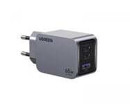 UGREEN Nexode Pro 65W 3-Ports GaN Väggladdare med 100W USB-C Kabel
