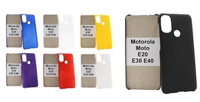 Hardcase Motorola Moto E20 / E30 / E40 (Svart)