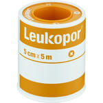 Leukopor Kirurgtejp 5 cm x 5 m