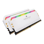 Corsair DOMINATOR Platinum RGB White 16GB 3200MHz DDR4 Memory Kit