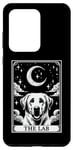 Coque pour Galaxy S20 Ultra Carte de tarot vintage croissant de lune labrador retriever chien maman