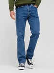 Levi's 514&trade; Straight Fit Jeans - Stonewash Stretch T2 - Blue, Stone Wash, Size 34, Inside Leg R=32 Inch, Men