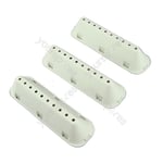 3 X Genuine Indesit IWC6125SUK Washing Machine Drum Paddle Lifter 10 Hole