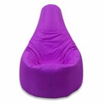 Bean Bag Large Purple Gamer Seat Beanbag Adult Outdoor Gaming Garden Big Chair