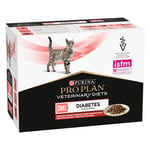 Purina Pro Plan Veterinary Diets Feline DM ST/OX - Diabetes Management Beef  - Ekonomipack: 20 x 85 g