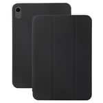 Fodral för iPad Air 11 (2024) - Tri-Fold Stativ, Läder, Magnetiskt, Auto-Väckning/Sovläge - Matcha (FMY) Multicolor Black