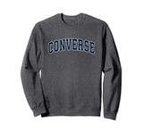 Converse Texas TX Vintage Sports Design Navy Design Sweatshirt