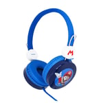 OTL Technologies SM1109 Super Mario Children's Wired Headphones Blue