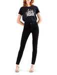 Levi's Women's 310 Shaping Super Skinny Jeans, Black Squared, 26W / 30L