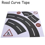 Road Paper Tape Diy Traffic Sticker Car Track Curve