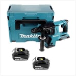 Makita DHR 264 2 x 18 V / 36 V Li-Ion SDS Plus Perforateur burineur sans fil avec boîtier Makpac 4 inclus 2 x BL 1850 18 V 5,0