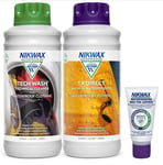 FREE Boot Cream with Nikwax TECH WASH & TX Direct 1 Litre Twin Pack 