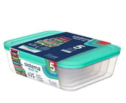 Sistema Nest It Food Storage Containers with Lids, Pack Of Five UK