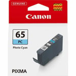 Original Canon CLI-65 Photo Cyan Ink Cartridge for Canon Pro-200 Pixma Printer