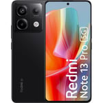 Xiaomi Redmi Note 13 Pro 5G (2024) Dual SIM Smartphone - 12GB+512GB - Midnight Black 6.67 120Hz AMOLED Display - 200MP OIS Camera - Snapdragon 7s Gen 2 Chipset - NFC- IP54 Water Resistant - Android Enterprise Recommended - 5100mAh Battery
