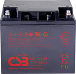 CSB Battery GP 12400 GP12400B8 Batterie au plomb 12 V 40 Ah AGM (L x H x P) 197 x 171