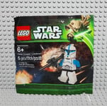 LEGO Star Wars - Clone Trooper Lieutenant Mini-Figure Polybag - 5001709 New