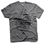 Hybris Full Metal Jacket Sayings T-Shirt (DarkHeather,XL)