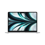 MacBook Air 13-tommer Apple M2 med 8-kjerners CPU, 10-kjerners GPU / 24 GB / 512 GB / 35-watt med to porter / Sølv -  Internasjonal engelsk