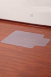 PVC Clear Non-Slip Office Chair Desk Mat Floor Carpet Floor Protector