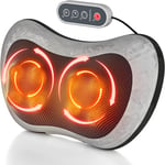 TOKZUVG Shiatsu Back Neck Massager Massage Pillow with Remote Control Heat 3 Spe