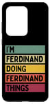 Galaxy S20 Ultra I'm Ferdinand Doing Ferdinand Things Funny Personalized Case