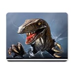 Mousepad Non Slip Rubber Dinosaur Broken The Glass Wall Personalized Unique Gaming Mouse Pad