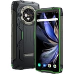 Smartphone Incassable Blackview BV9300 Pro 16Go+256Go 15080mAh(33W) Double écran 6.7" 64MP+32MP Android 13 NFC 100LM - Vert