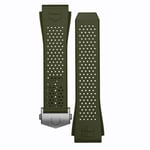 Tag Heuer Klockarmband Smart klocka BT6232 Läder Grön