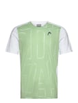 Play Tech T-Shirt Ii Men Sport T-shirts Short-sleeved Green Head